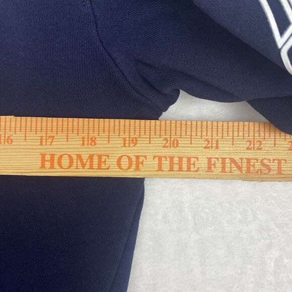 Black Pyramid Sweater Womens Small Blue Hoodie Sweatshirt Logo  Pullover Casual - Picture 6 of 10